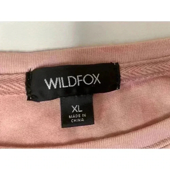 Wildfox Sweatshirt Ruby Dove Dye Sweater Jumper XL NEW. 246 - Picture 4 of 5